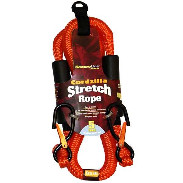Rope Lehigh Cordzilla Orange Stretch Rope - 5 Ft. - Czb5 CZB5