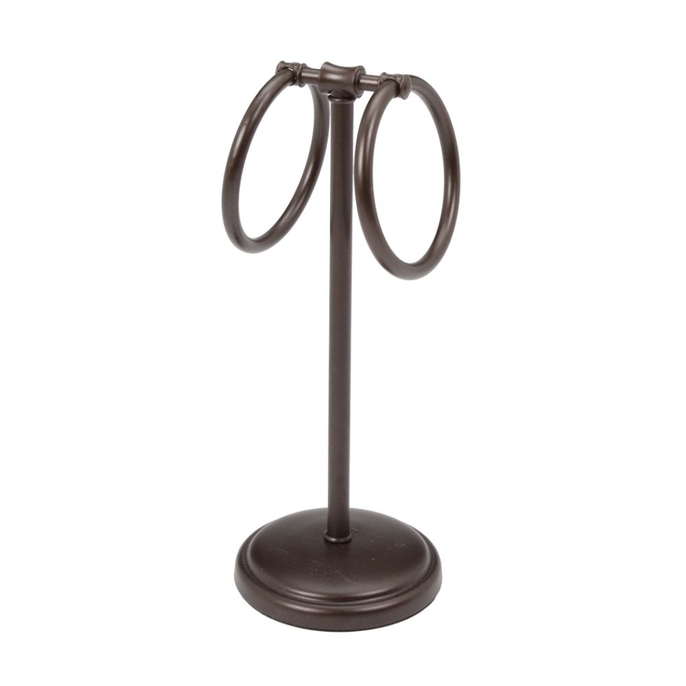 Essential Home Double Ring Guest Towel Stand, Oil Rubbed Bronze Finish at Sears.com