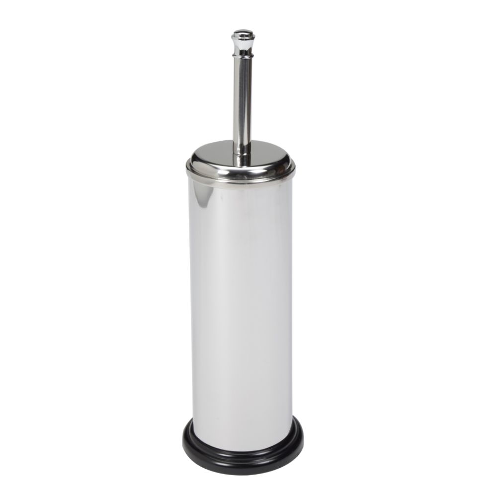 Essential Home Toilet Brush Holder, Chrome Finish at Kmart.com