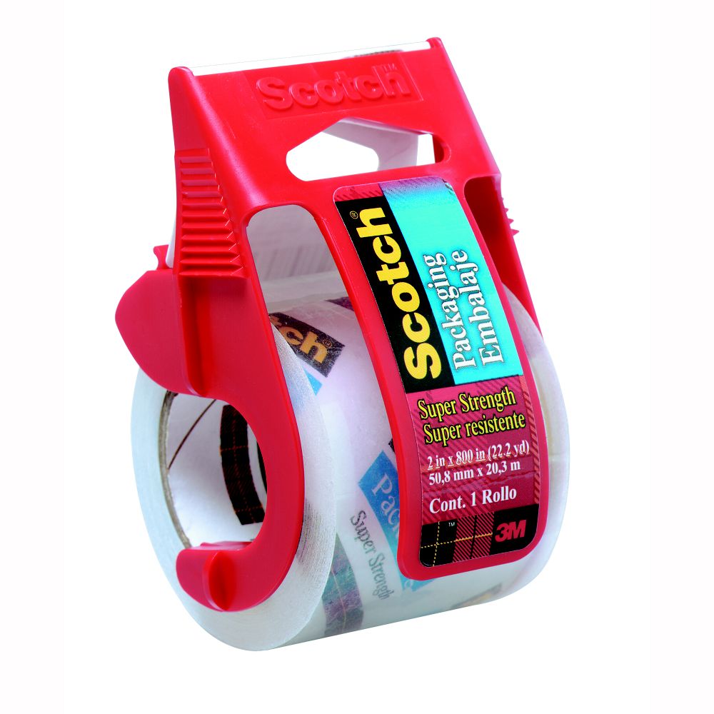 Scotch Clear Packaging Mailing Tape 188 in x 800 in