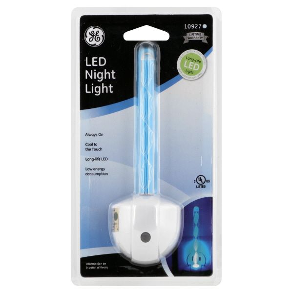 GE Night Light, LED, Blue, 1 light