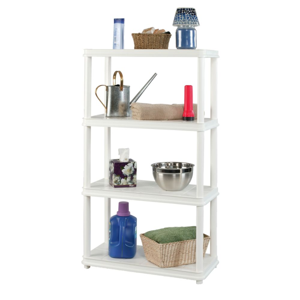 Corner Storage Shelves on 34 Plastic Storage Shelves By Laura