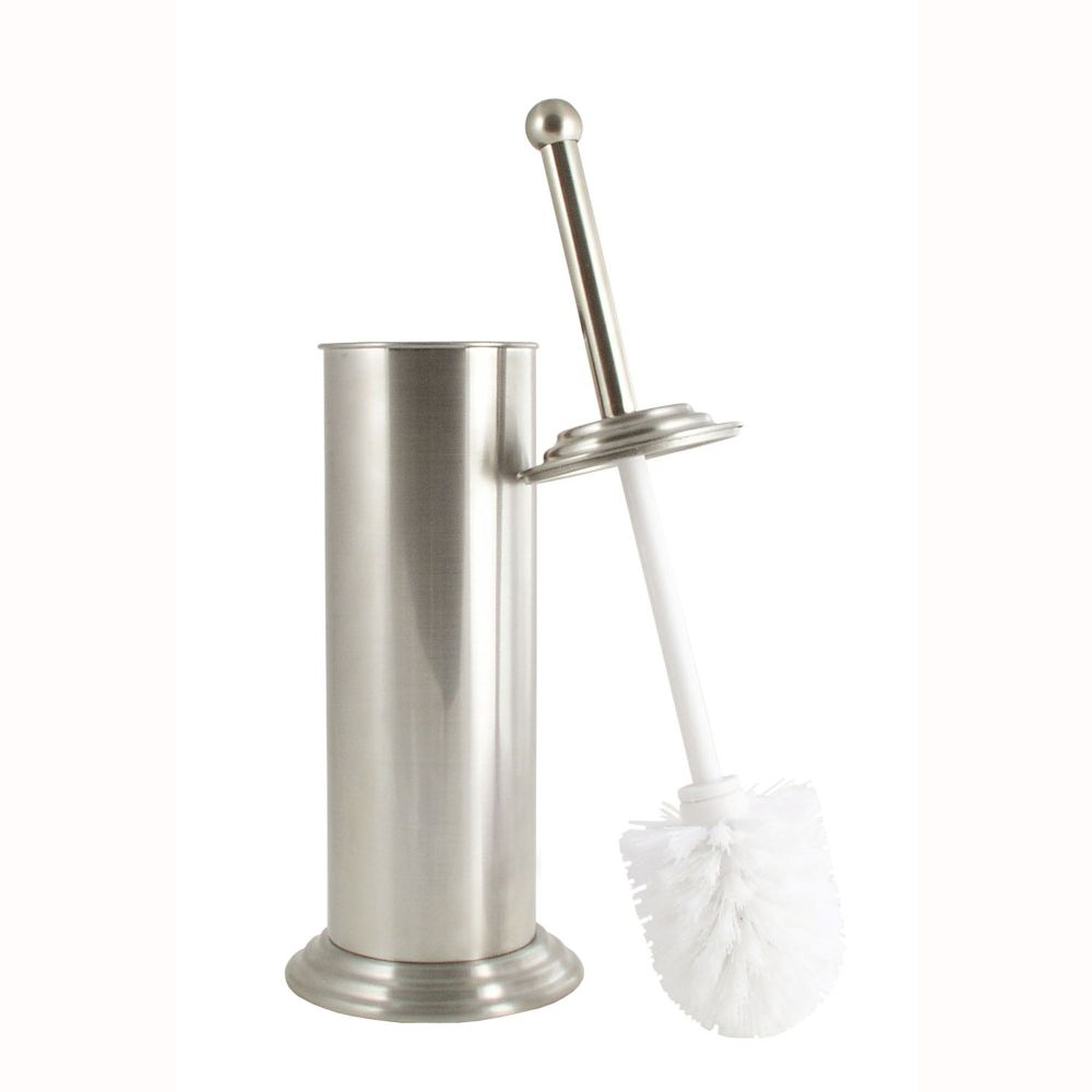 Essential Home Ashton Series Toilet Brush with Canister Chrome at Kmart.com
