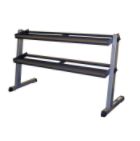 2 Tier Horizontal Dumbbell Rack