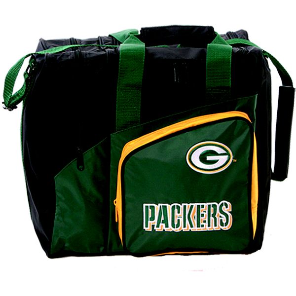 Nfl Nfl Single Ball Bowling Bag Tote - Green Bay Packers