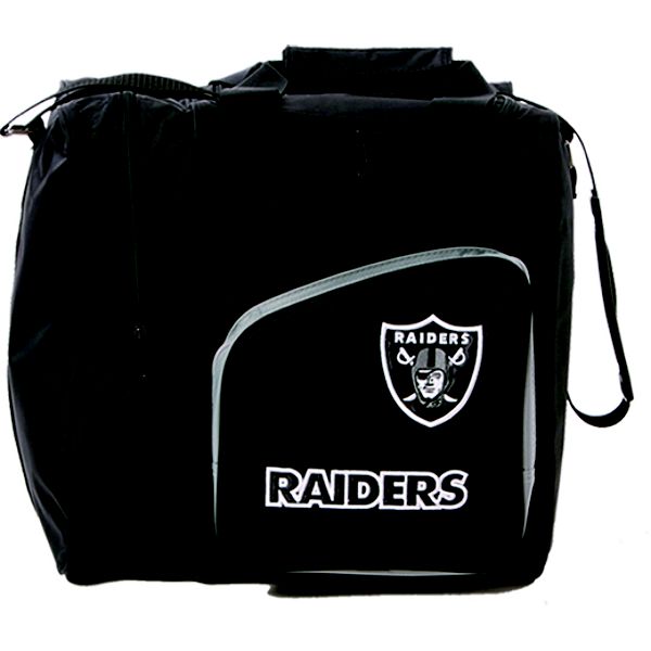 Nfl Nfl Single Ball Bowling Bag Tote - Oakland Raiders