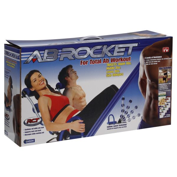 Machines  on As Seen On Tv Emson Ab Rocket For Total Ab Workout  1 Each Reviews
