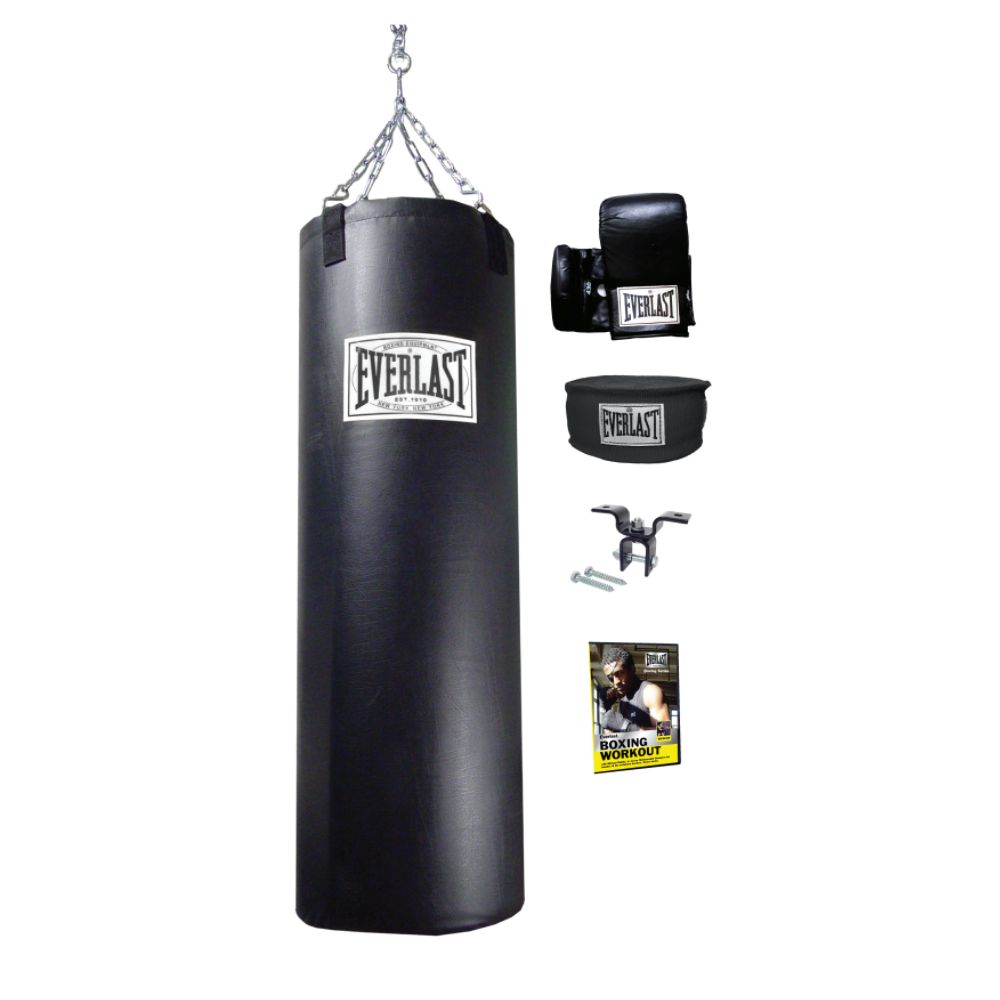 Everlast&reg; 70lb Nevertear Heavy Bag, Black at Kmart.com