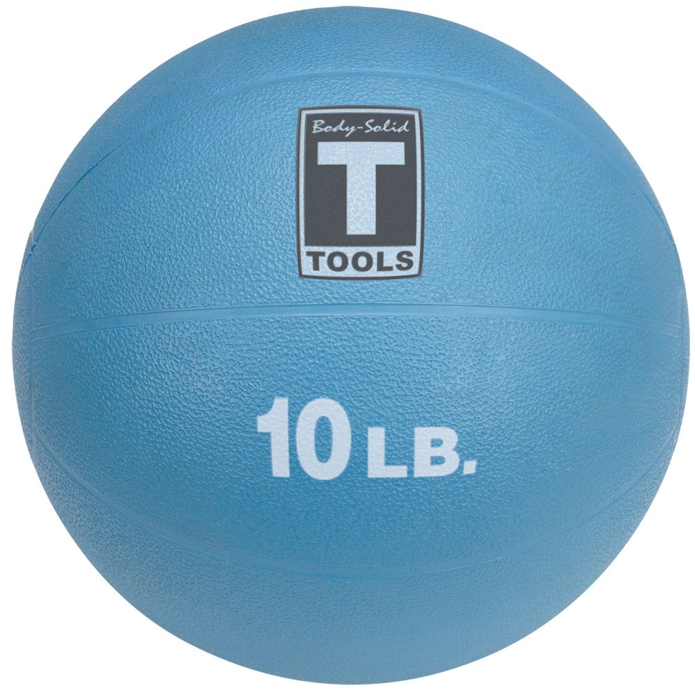 Body Solid BSTMB10 10 lb. Blue Medicine Ball