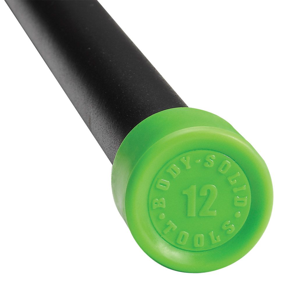 12Lb Green Padded Weight Bar