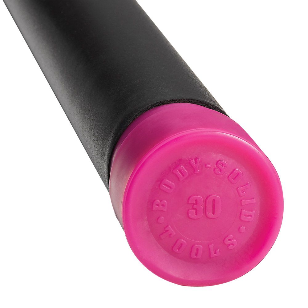 30Lb Magenta Padded Weighted Bar