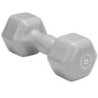 BSTVD15 15 lb. Gray Vinyl Dumbbell