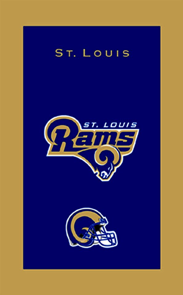 NFL TEAM BOWLING TOWEL - ST. LOUIS RAMS at Kmart.com
