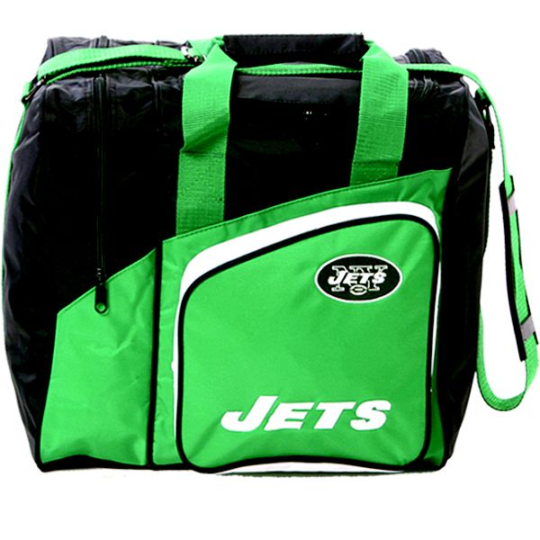 Nfl Single Ball Bowling Bag Tote - New York Jets