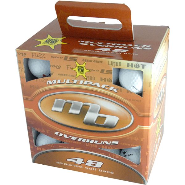 48 Pk. Of Overrun Golf Balls I25224