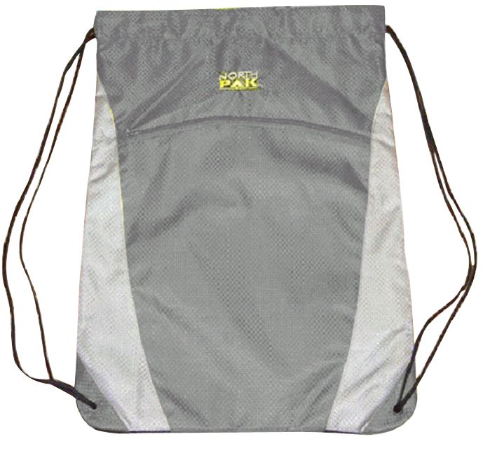 North Pak Blue Cinch Sack - 20 Inches x 16 Inches