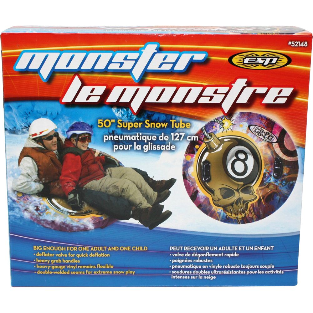 Emsco Snow Tube Large Inflatable, Monster