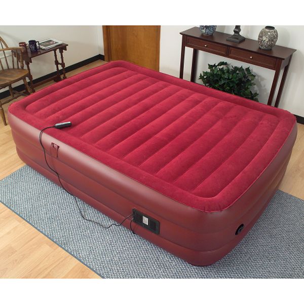 Easy Riser Queen Size Raised Air Bed With Internal Air Pump And
