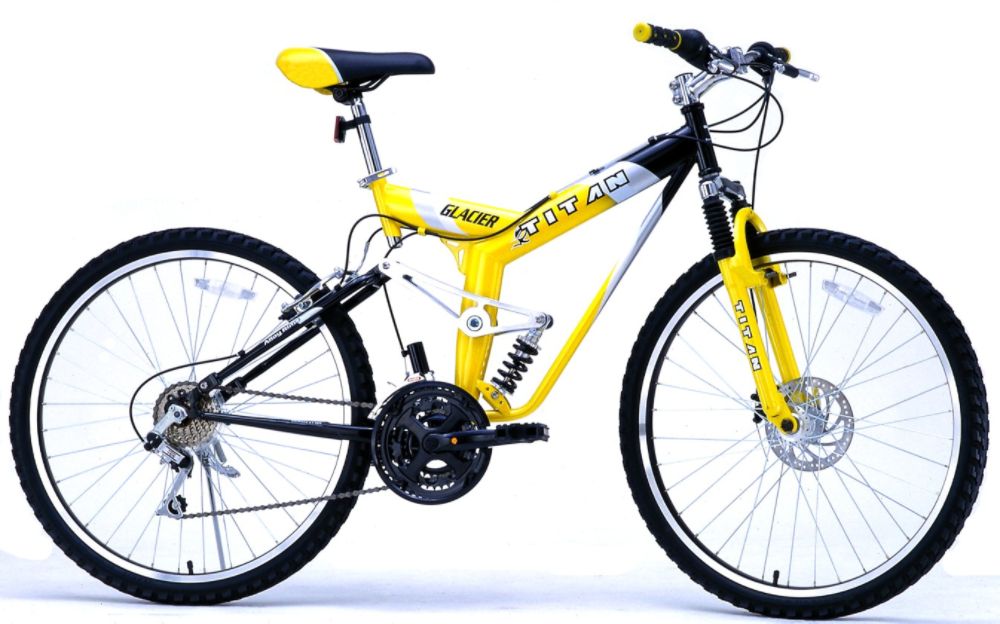 Glacier Dual Suspension All-Terrain Bicycle