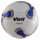 Player Official Size 4 Soccer Ball White/Blue Graphic