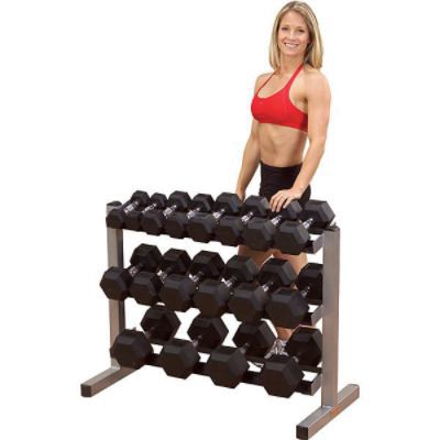 3 Tier Horizontal Dumbbell Rack - 20X40