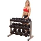 Three Tier 40" Dumbbell Rack