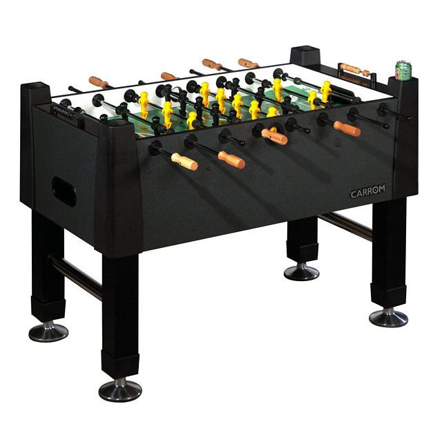 Carrom Signature Foosball Table - Black Marble