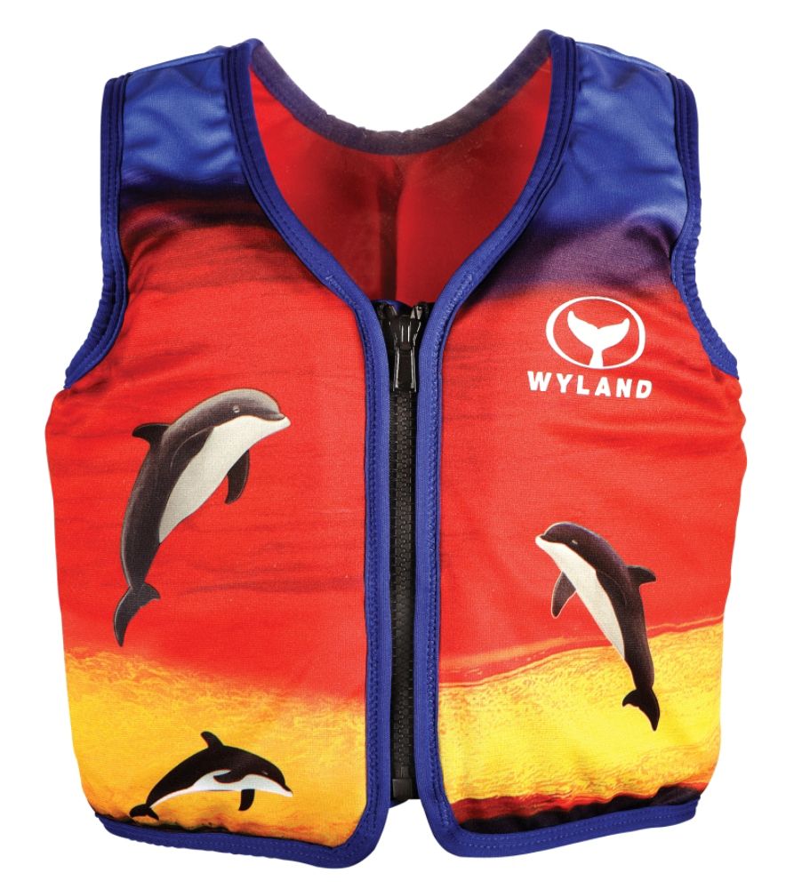 Finis WYLAND Swim Vest Sunset Red Large