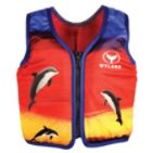 WYLAND Swim Vest Sunset Red Large