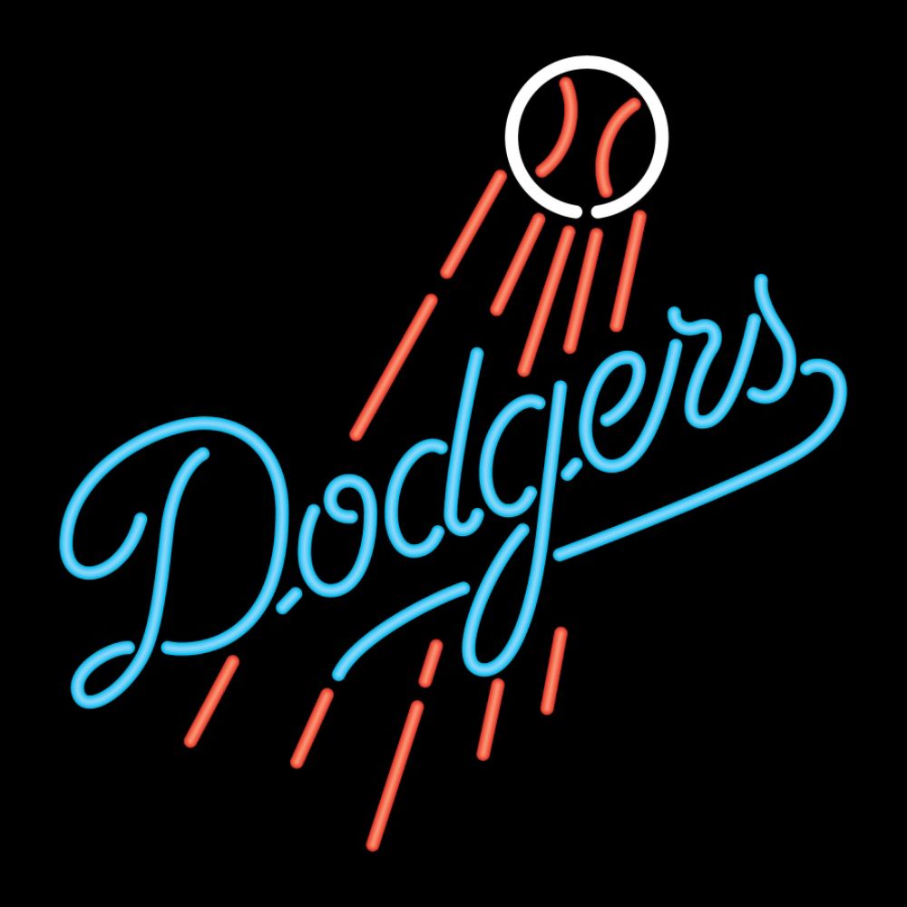 MLB Los Angeles Dodgers Neon Sign