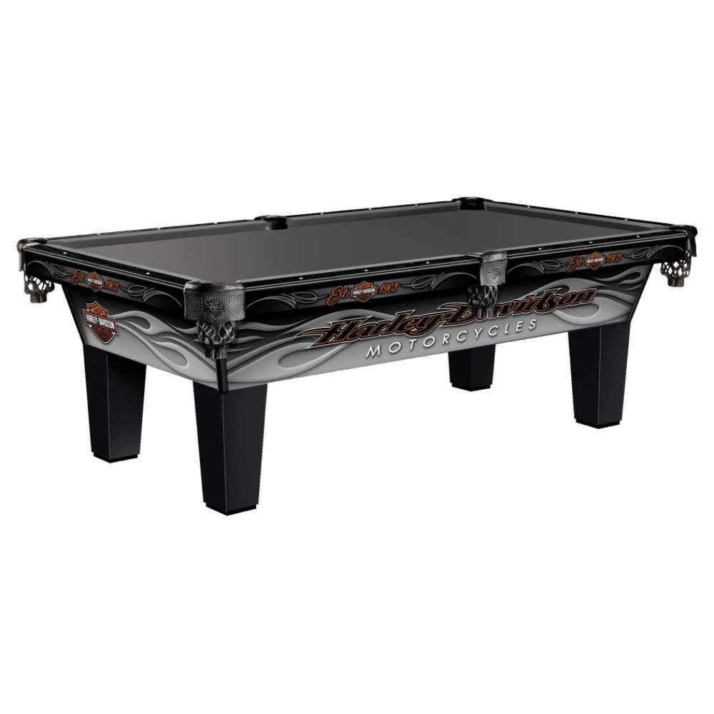Harley-Davidson 8Ft. Radical Flames Pool Table at Sears.com