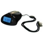 Pedometer with Panic Alarm (Black)