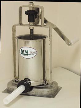Lem 15 LB. Stainless Steel Sausage Stuffer at Sears.com