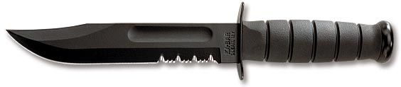 Ka-Bar Blacking Fighting Knife With Leather Sheath 1212 at Sears.com