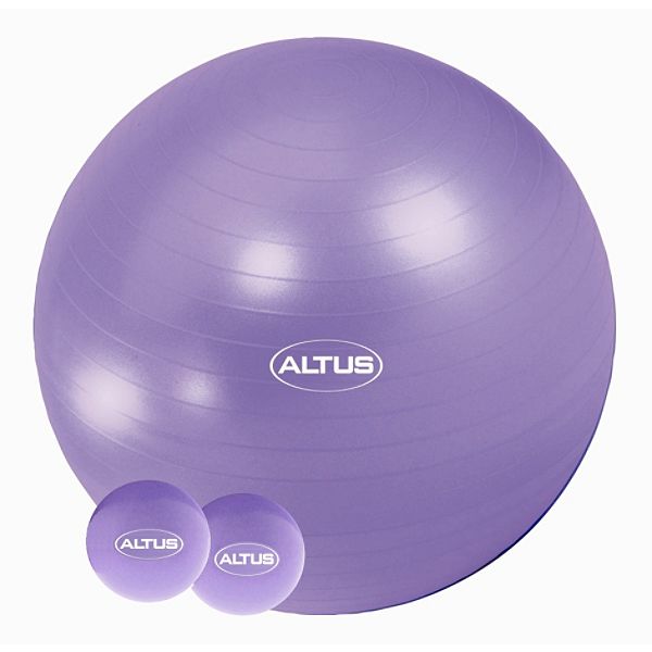 ALTUS Be Fit Look Fit 65cm Body Ball Fitness Combo