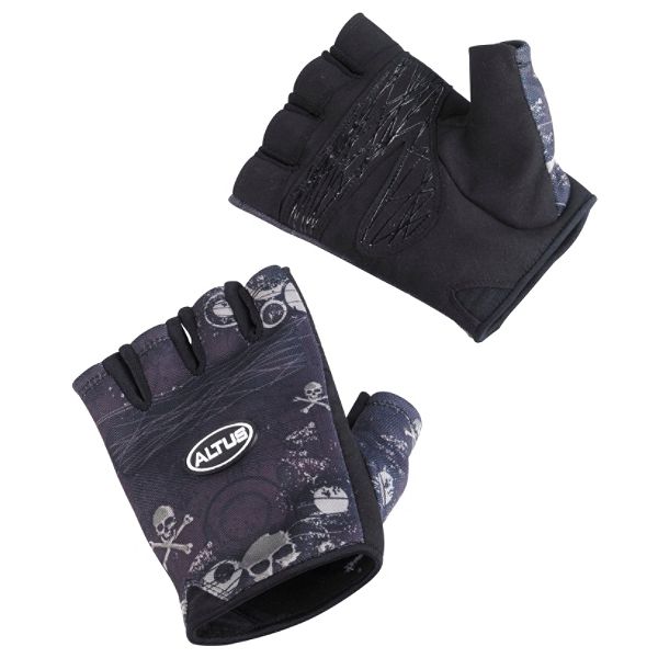Altus Be Fit Look Fit Max-grip Training Gloves/skulls M 1116009M