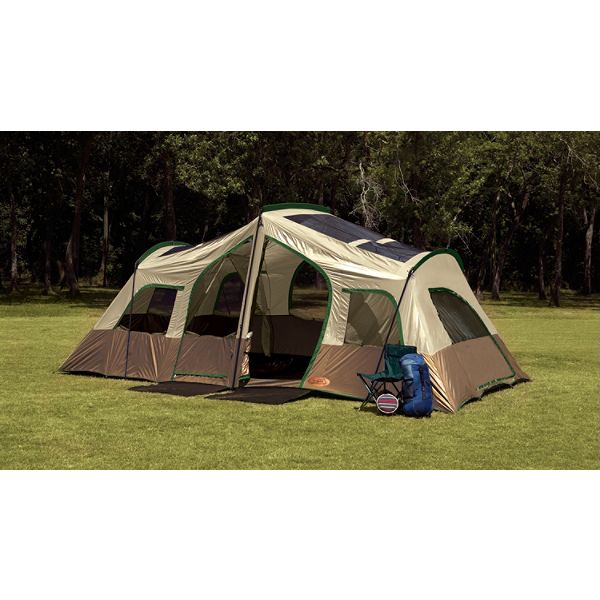 Texsport Tent, Sequoia Pass 3-room Cabin Family Tent