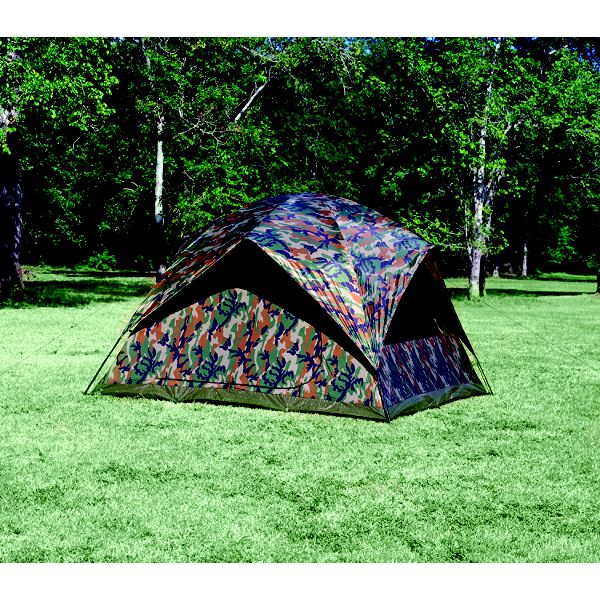 Texsport Tent, Headquarters Camouflage Square Dome Tent