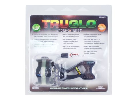 Tru Glo Micro Brite Fixed Bracket 5 Pin Black Sight TG5505FB at Sears.com
