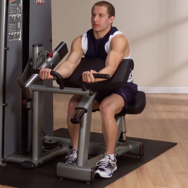 Pro Dual Bicep Curl/Tricep Extension - Dgym - 210Lbs