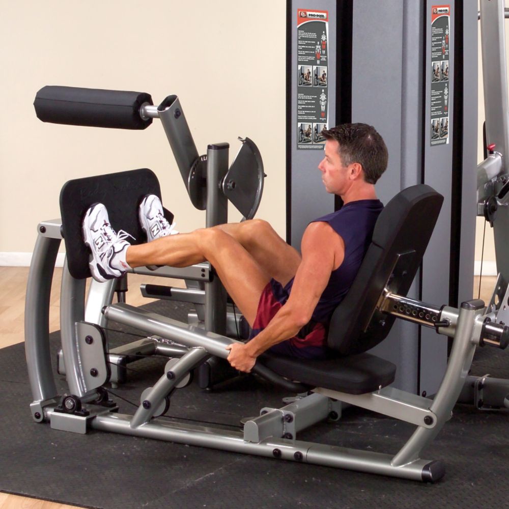 Pro Dual Leg Press/Calf Extension - Dgym - 210Lbs