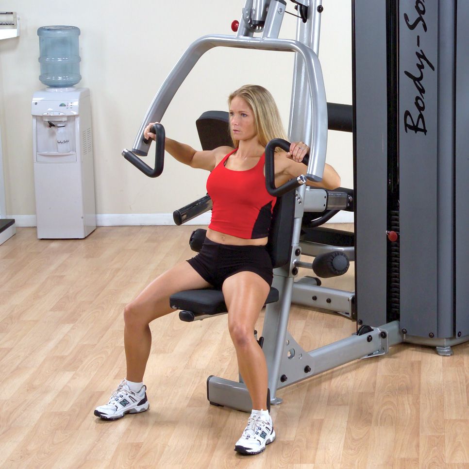 Pro Dual Vertical Press And Lat-Dgym - 310Lbs