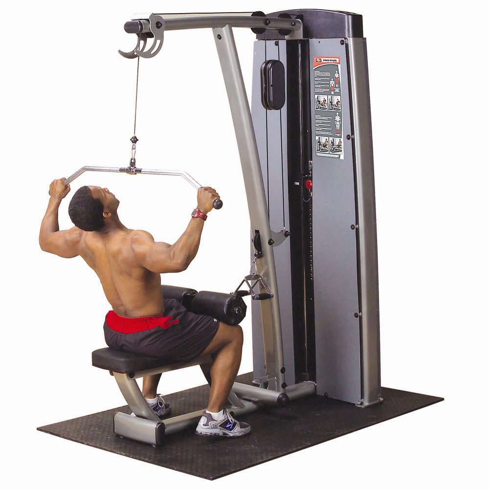 Pro Dual Lat Pull-Down/Mid Row - Single - 210Lbs