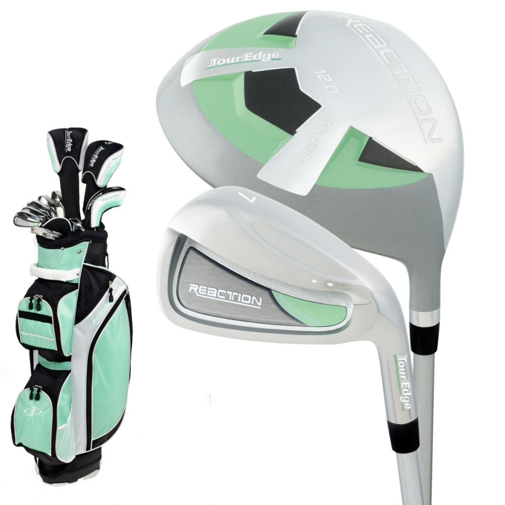 Tour Edge Ladies Reaction Box Set - Lrh Reaction 1-3,5 Hyb/6-Sw Gr,Ptr,Crtbg W/Hc at Sears.com