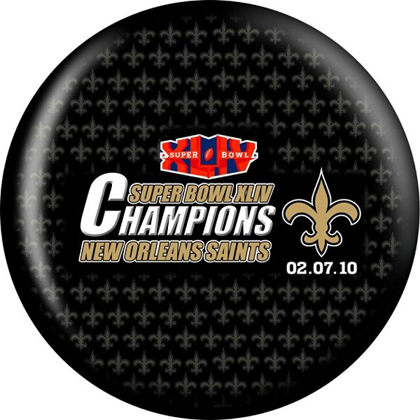 Kr Strikeforce Super Bowl Xliv Champs - New Orleans Saints Bowling