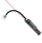 Super Bright Twin-Beam LED and Separate Laser