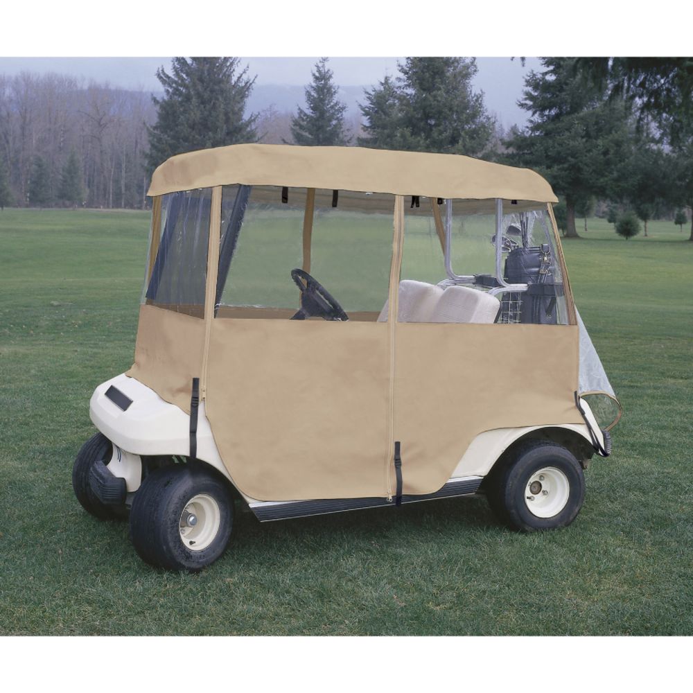 Classic Deluxe 4 Sided Golf Car Enclosure