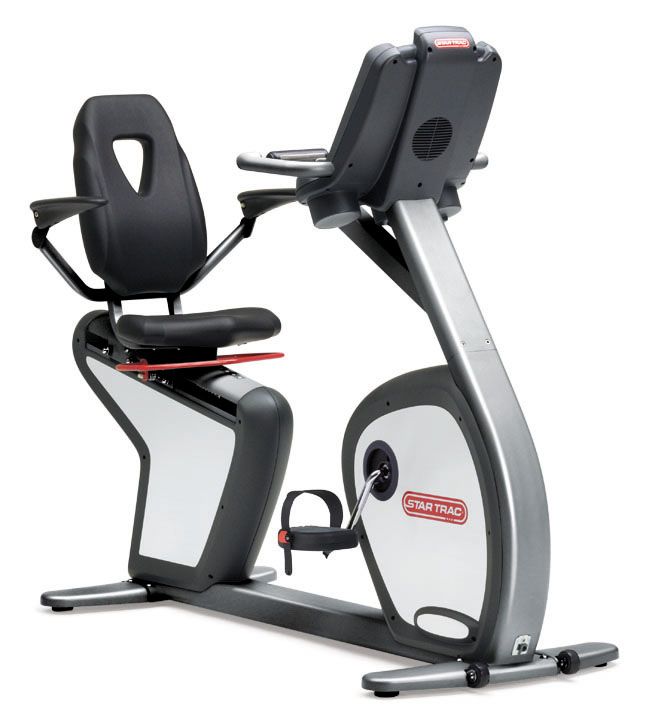 Star Trac Fitness P-RB Walk Thru Recumbent Exercise Cycle