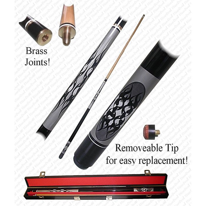 Trademark YING YANG Billiard Hardwood Pool Cue Stick at Sears.com
