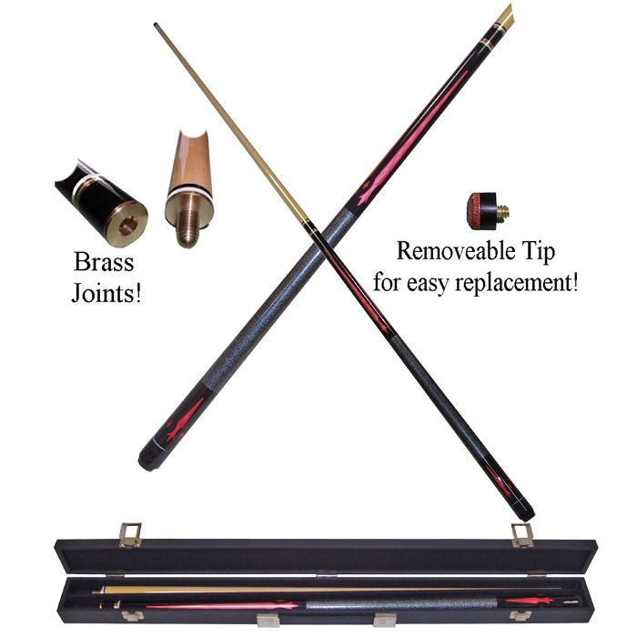 Trademark Ruby Red Designer Billiard Hardwood